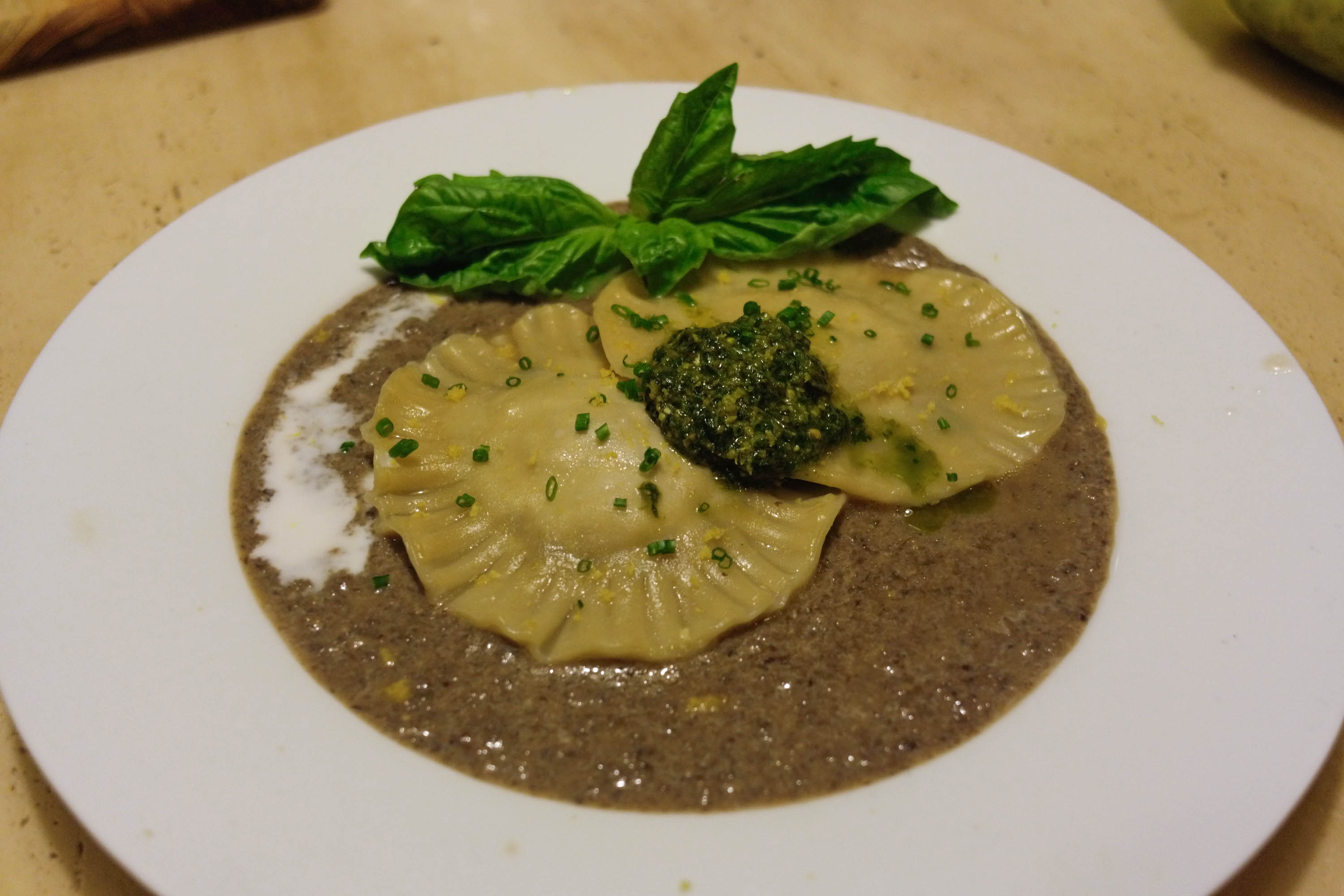 Ravioli Dish
