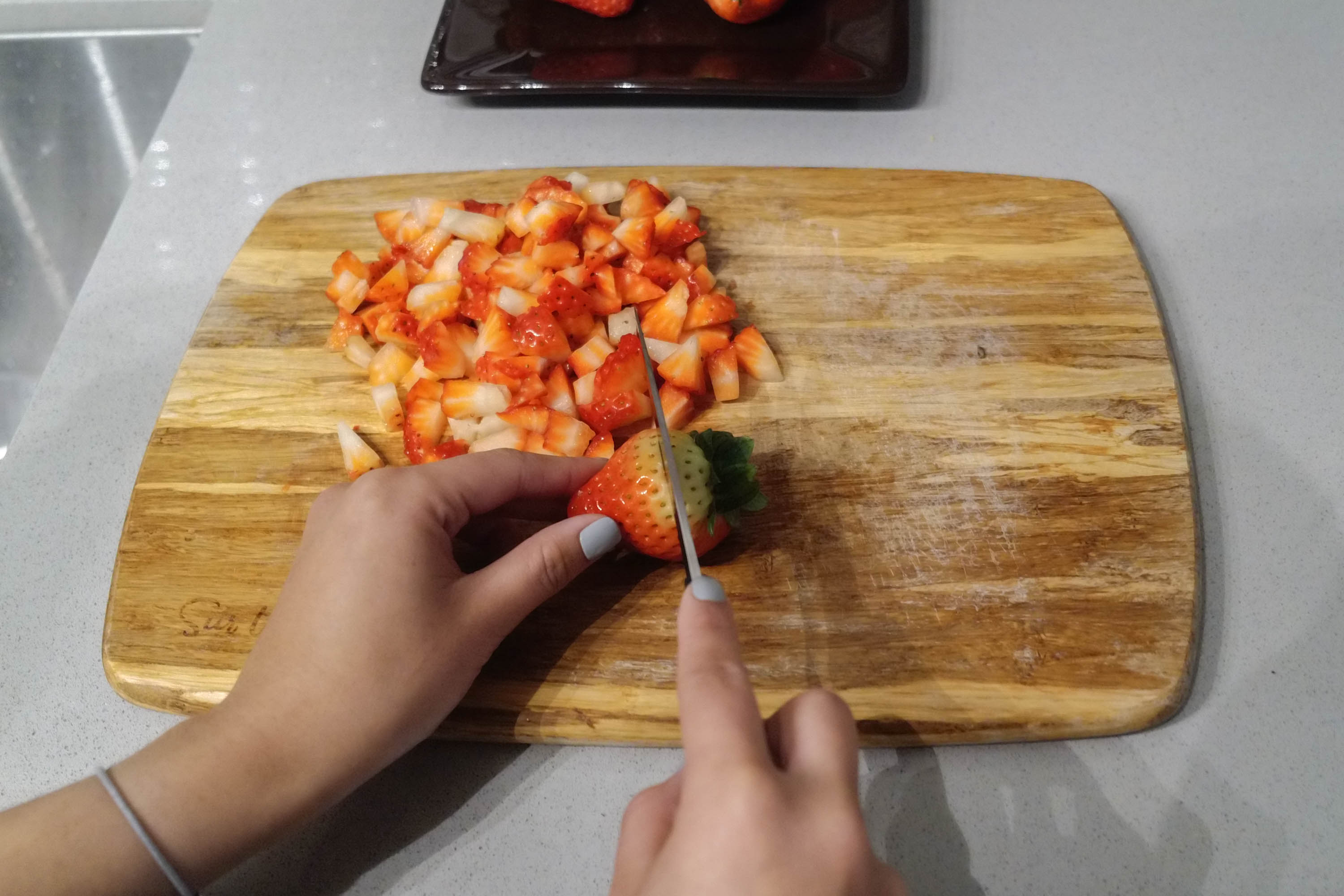 Cut Strawberries 2